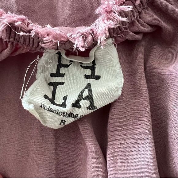 PPLA Clothing Mini Boho Dress Women’s Short Sleeveless Fringe Borders Size S - Picture 6 of 7